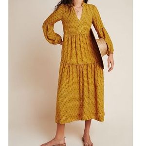 Anthropologie Tamarind Maxi Dress